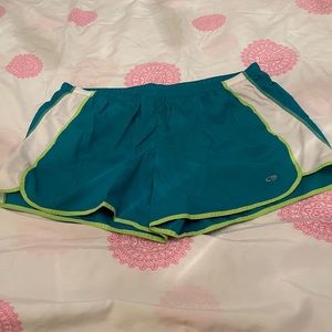 CHAMPION Ladies Turquoise Shorts Size L.